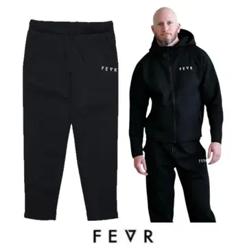 FEVR 포에버 W-KNIT 테크 조거 팬츠 블랙 M