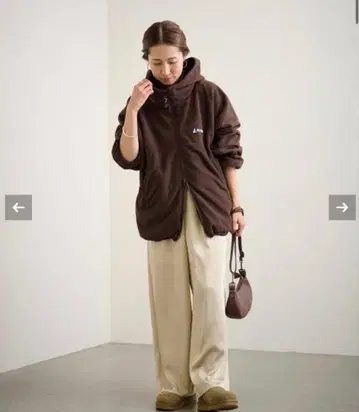 새상품 ALTUS/알타스 별주 리버서블 블루종 브라운