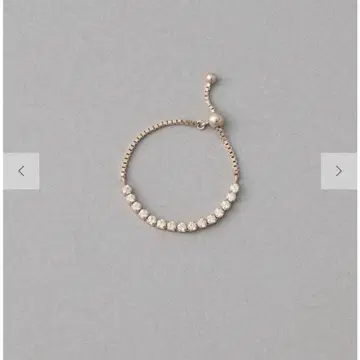 ete 큐빅 체인 반지 B