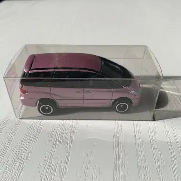 절판 토미카 도요타 에스티마 와이드 타이어 사양 투명 케이스 포함