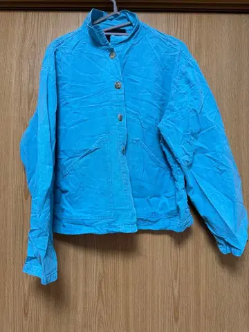 사이드 스트리트 부티크 코튼 자켓 M 사이즈 파랑