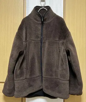 GALLARDAGALANTE 보아 블루종 다크 브라운