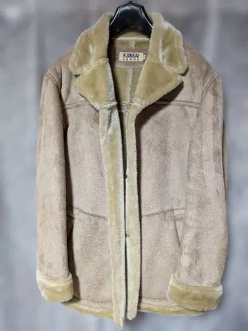 KANSAI 보아 자켓 베이지 M 사이즈