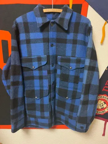 filson/필슨 매키노 크루저 사이즈 42 블루 x 블랙