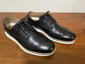 콜한 블랙 가죽 25.5cm