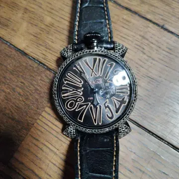 가가밀라노 애프터 블랙 다이아 46m 블랙 PVD