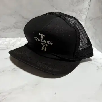 y111809 OTTO 캡 메쉬 블랙 로고 ONE SIZE