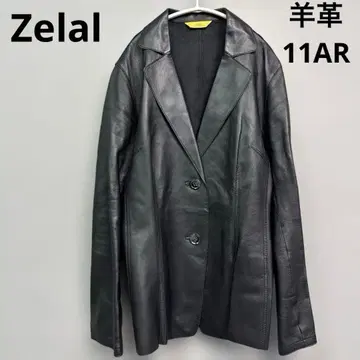 제라르모토마치 양가죽 가죽 자켓 테일러드 자켓 블랙 11AR