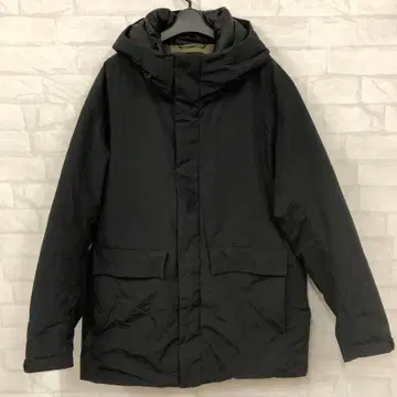 즉시 결제 UNIQLO 유니클로 하이브리드 다운 후드티 블랙