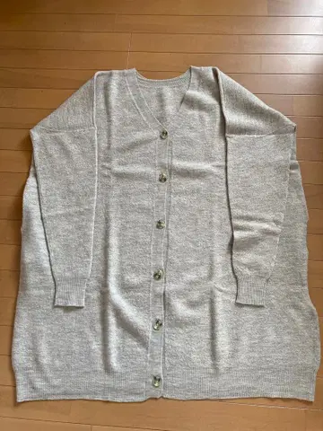 저널 스탠다드 랙 메리노 보일 V넥 가디건 울 100%