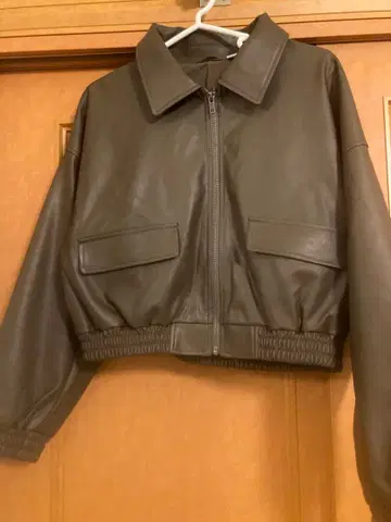 가죽 자켓 다크 브라운