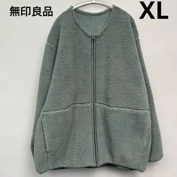 무인양품 보아 플리스 자켓 여성용 XL 코트