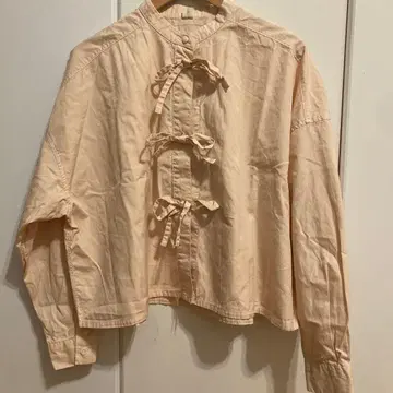 피그 런던 3 리본 와이드 셔츠 일본제