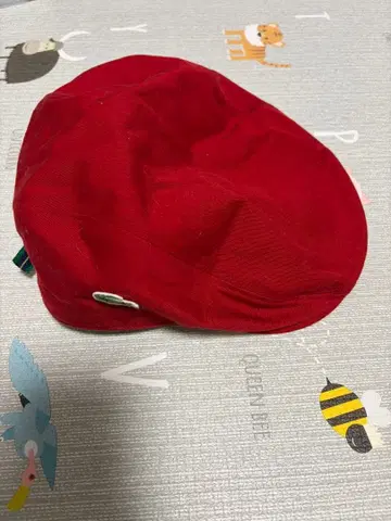 LACOSTE 헌팅 베레모 레드