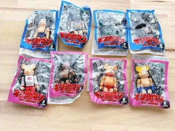 [ 미개봉 새상품 ] 근육맨 BE@RBRICK 콜라보 8종 세트 베어브릭