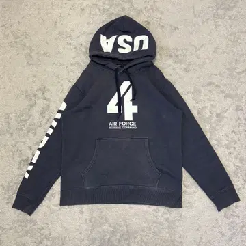 AVIREX 후디 풀오버 헤비웨이트 네이비 XL BZ13