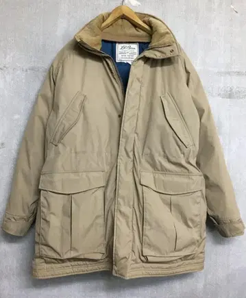 엘엘빈 70s 1970 크로스 구스 다운 자켓 코트