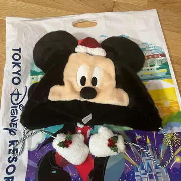 디즈니 미키마우스 크리스마스 모자