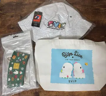 비고라이브 모자 토트백 굿즈 세트