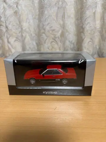 교쇼 1/43 닛산 스카이라인 2000 터보 RS-X 빨간색 x 블랙