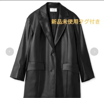 프레이 아이디 레더라이크 테일러 자켓 블랙 1