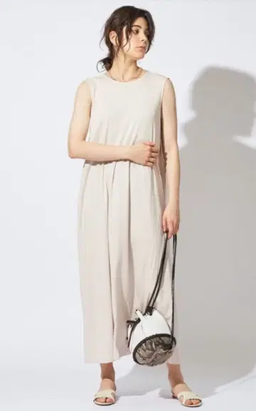 [ 새상품급 ] [ Whim Gazette ] 코튼 백산 원피스