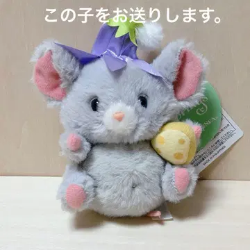 판타지 스프링스 치즈 봉제 인형 참 디즈니씨