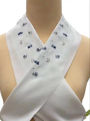 (13) 원찬 자수 장식용 깃 일본제