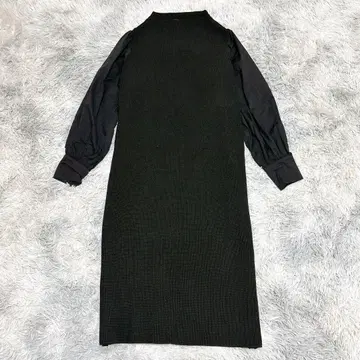 클리어 임프레션 여성용 니트 원피스 F 무지 블랙 컬러