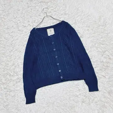 [ Rope Picnic ] 코튼 블렌드 케이블 니트 가디건 (38)