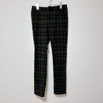 인디비 [38] 스키니 팬츠 / 체크 무늬 성숙/러블리 깔끔 가을/겨울