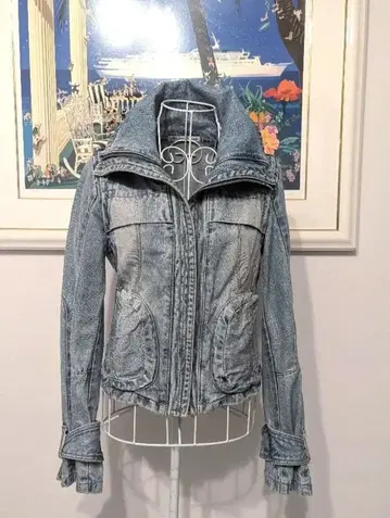 그레이스 콘티넨탈 데님 자켓