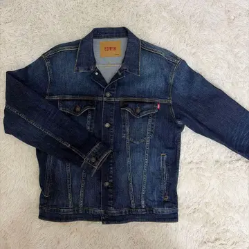 EDWIN 다크 블루 데님 자켓