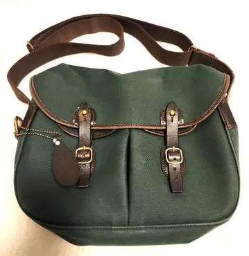 브래디 그린 캔버스 숄더백