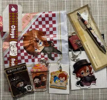 문호 스트레이독스 나카하라 츄야 굿즈 세트