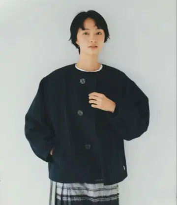 북유럽 생활 잡화점 오르치발 숏코트 네이비 사이즈 2