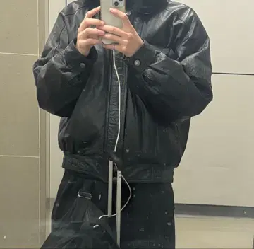 윌슨 90s 가죽 자켓