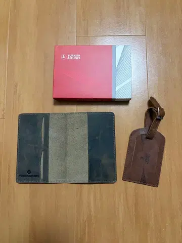 터키쉬 에어라인 터키 항공 수하물 택 여권 케이스
