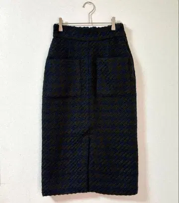 T555 테치치 타이트 스커트 롱 가을/겨울 허리밴딩