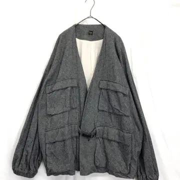 RYU / 류 : 코튼 트위드 노마드 재킷 4