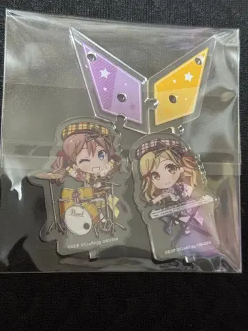 뱅드림 캡슐 아크릴 스탠드 vol.1 이치가야 아리사 & 야마부키 사아야