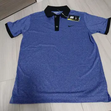 나이키 드라이핏 블루 피케 셔츠 L