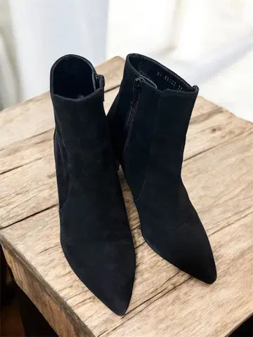 다이애나 스틸레토 부츠 블랙 23cm