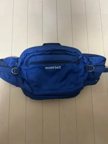 몽벨 힙색 파랑