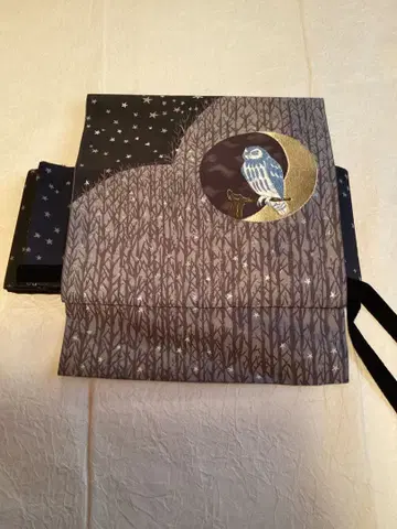 만든 오비 순수 실크 후쿠로 오비 이중 북