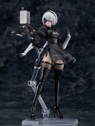 figma 2B (요르하 2호 B형) 공식 특전 로고 받침대 포함