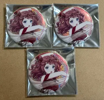 학마스 애니카페 아라비안 글리터 캔뱃지 하나미 사키