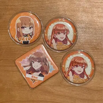 카라피치 에토 캔뱃지 4개 세트