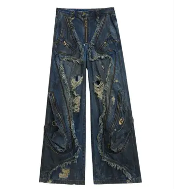 PERSONSOUL ALIENS DIRTY DENIM JEANS