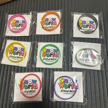 Snow World 러버 밴드 와타나베 제외 8종